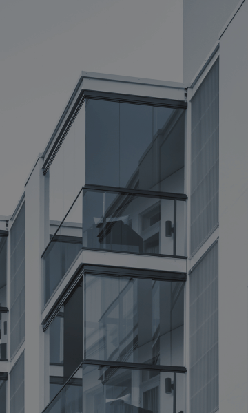 Facade of modern building
